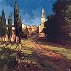 Philip Craig Pathway to the Villa painting